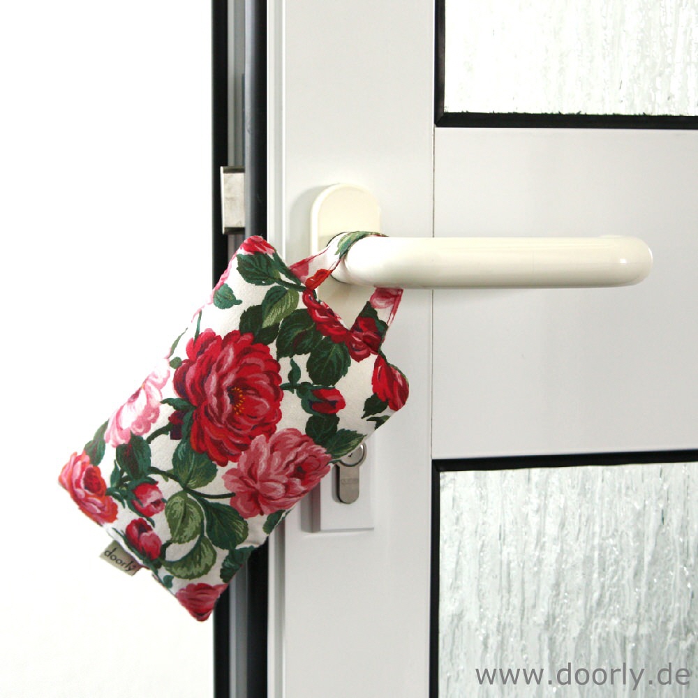 T&uuml;rstopper rote Rosen - Verwendung